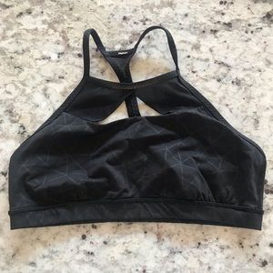 Like New Black Lululemon sports bra